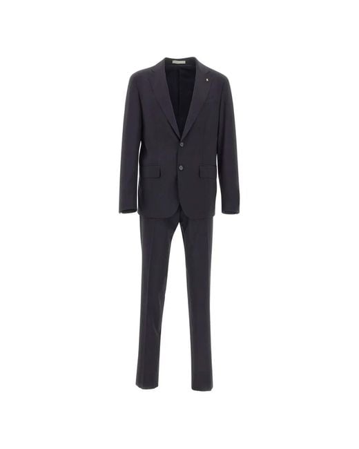 Corneliani Blue Cc Collection Single-Breasted Suit for men