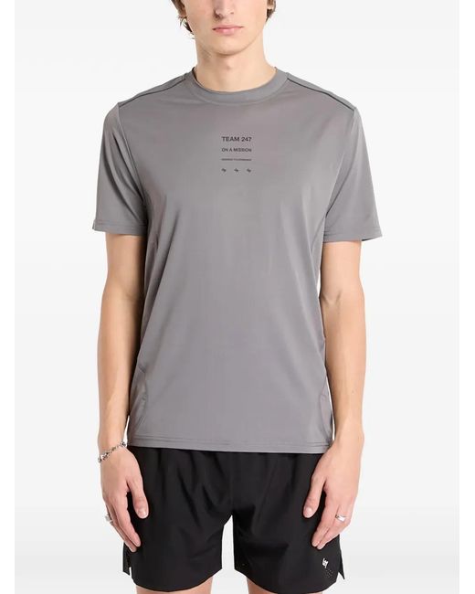 Represent Gray 247 Trail Crew-Neck T-Shirt for men
