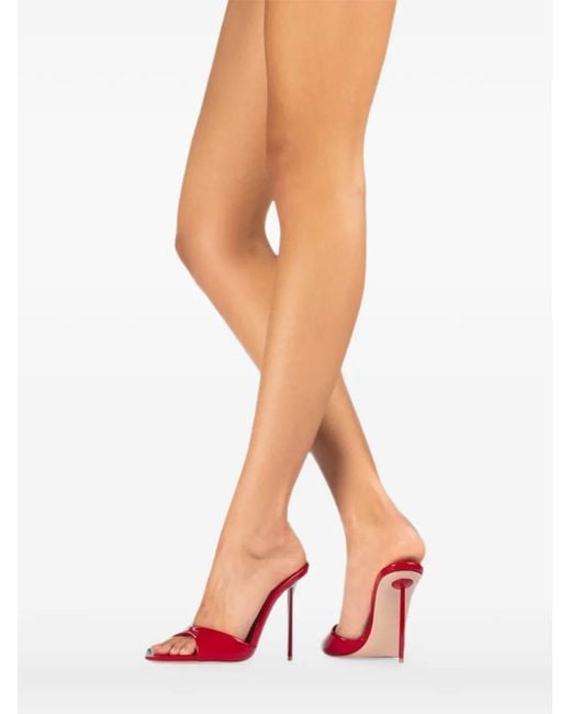 Le Silla Red Bella Pointed-Toe Sandals