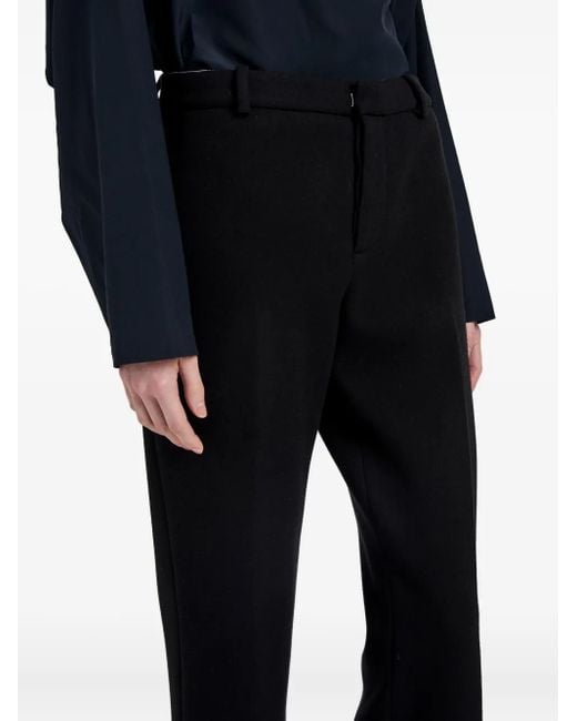Proenza Schouler Blue Belt-Loops Tailored Trousers