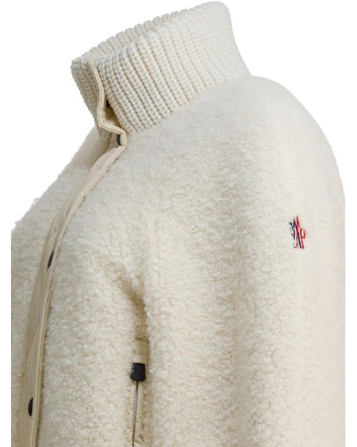 Moncler Natural Short Down Jacket "Ayles"