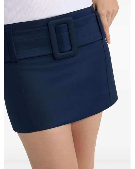 Patou オーガニックコットン ミニスカート Blue