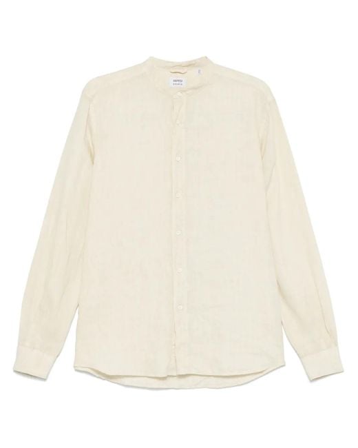 Aspesi Natural Linen Shirts for men