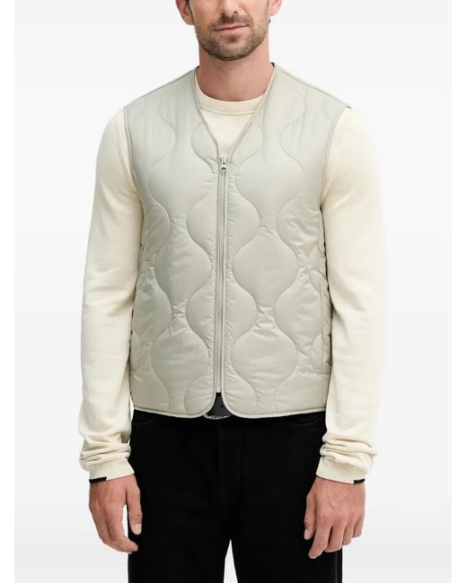 Benetton Natural Buttoned Coat for men