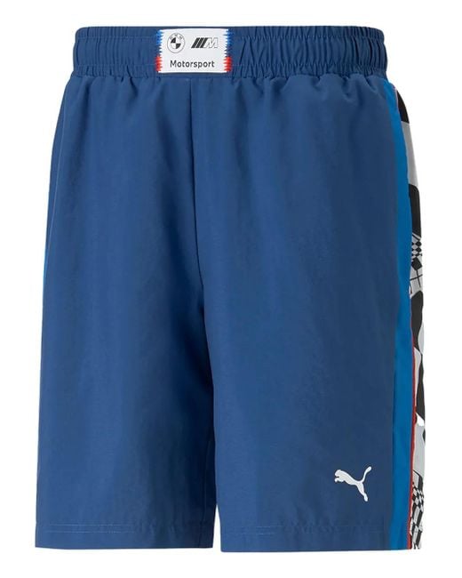 PUMA Blue Bmw Motorsport Statement 8.5 Shorts for men
