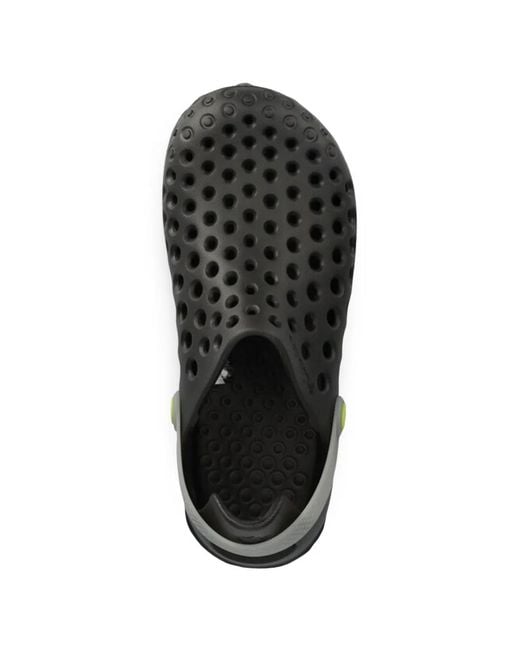 Columbia Black Mules À Détails De Perforations for men
