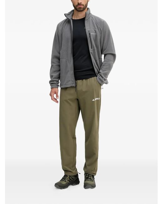 Adidas Green Liteflex Multi Terrex Track Pants for men