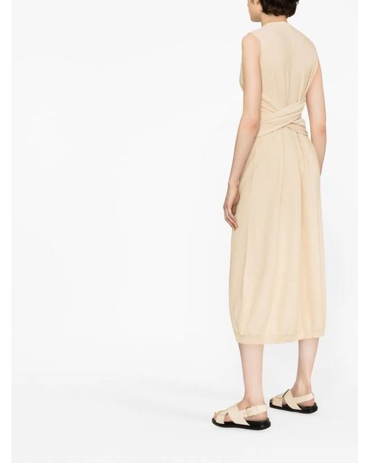 Lemaire Natural Dress With Belt