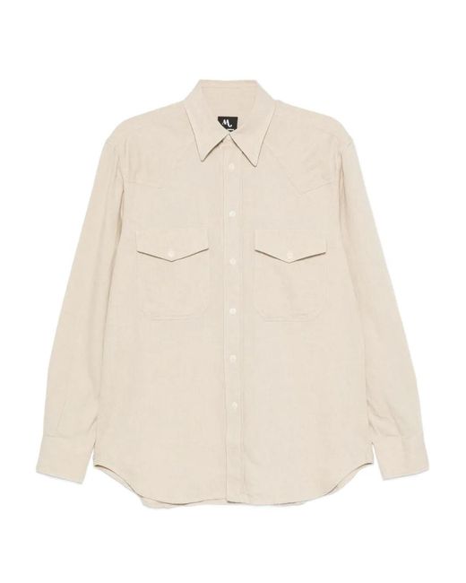 Doppiaa Natural Double-Pocket Shirt for men
