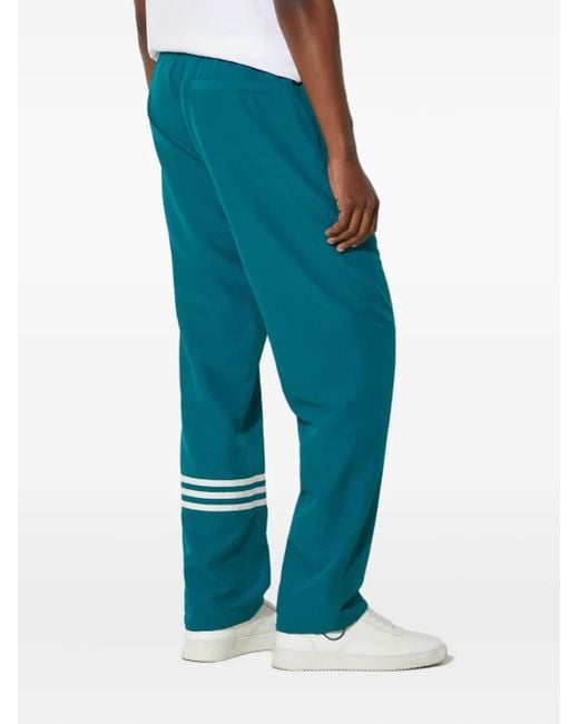 Pantalones de chándal con tres rayas Adidas de hombre de color Blue