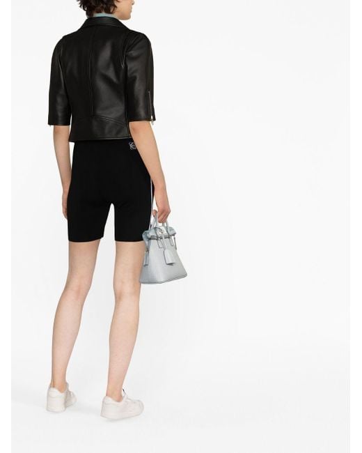 Loewe Black Anagram-embroidered Cycling Shorts