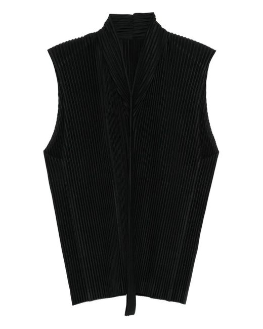 Homme Plissé Issey Miyake Black Monthly Colors September Top for men