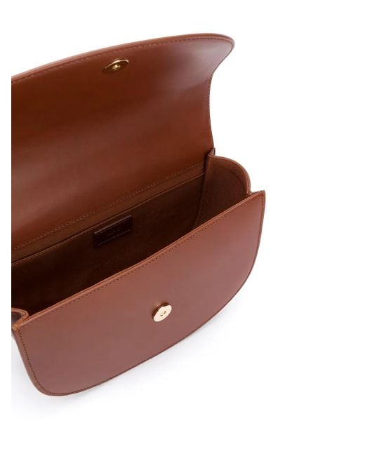 A.P.C. Brown Geneve Crossbody Bag