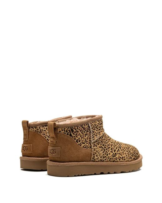 Ugg Brown Ultra Mini Speckles Boots