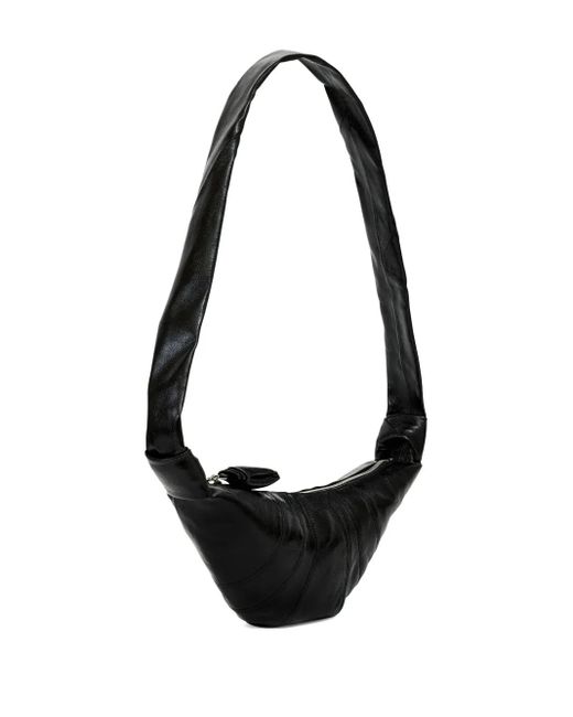 Lemaire Black Croissant Small Shoulder Bag