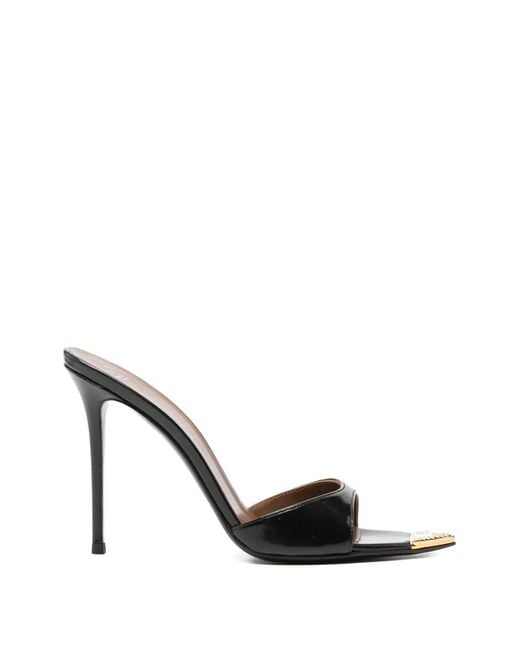 Giuseppe Zanotti White Crystal-Embellished-Detail Sandals