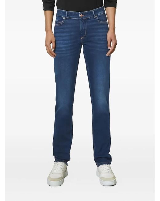 Marc O' Polo Blue Logo-Patch Jeans