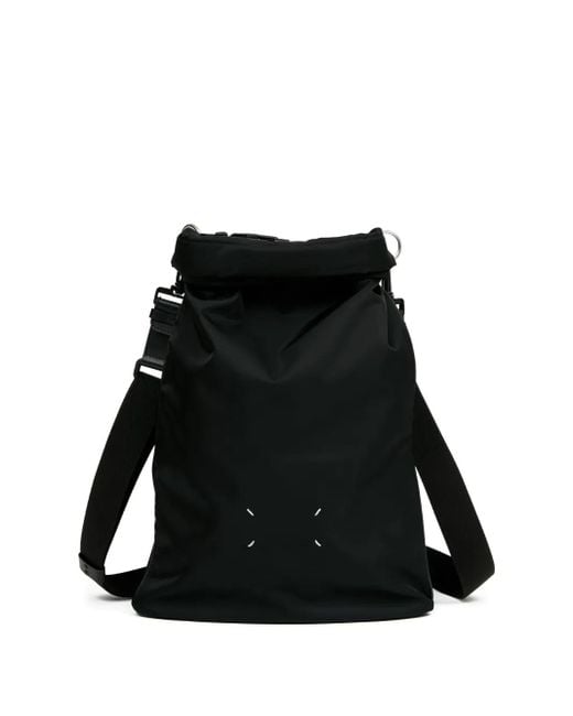 Maison Margiela Black High-Tech Roll-Up Backpack