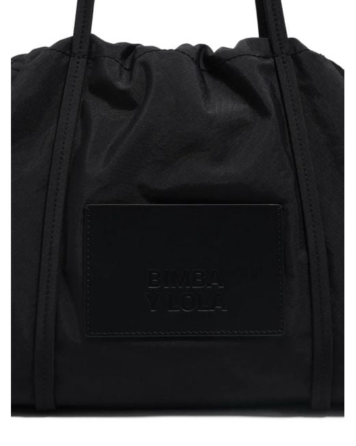 Bimba Y Lola ロゴ ショルダーバッグ Black