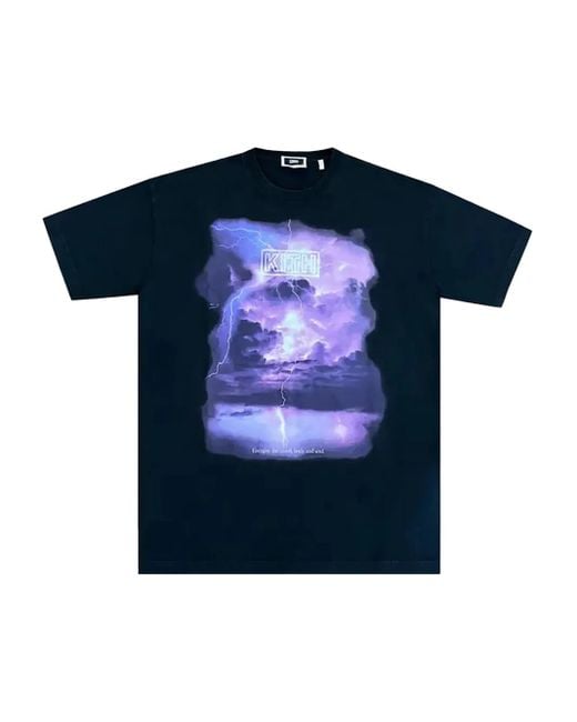 Kith Blue Perfect Storm T-Shirt for men