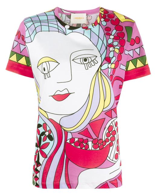 T-Shirt Total Goddess LaDoubleJ en coloris Pink