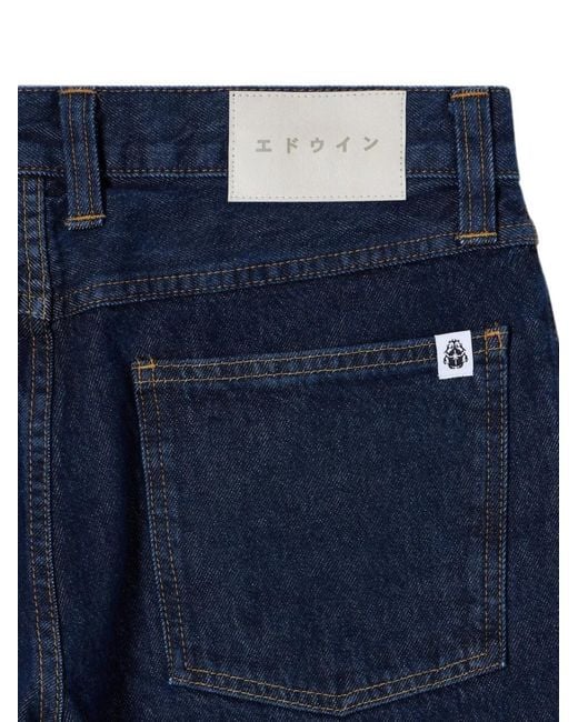 Edwin Tyrell Straight Jeans in het Blue voor heren