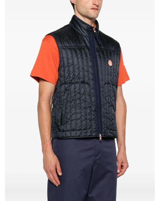 Moncler Black X Gilga Farm By Donald Glover Gilet Matelassé for men