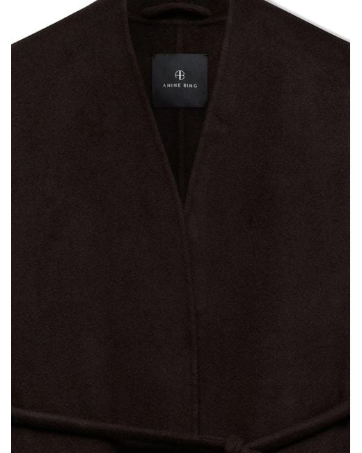 Anine Bing Black Hunter Coat