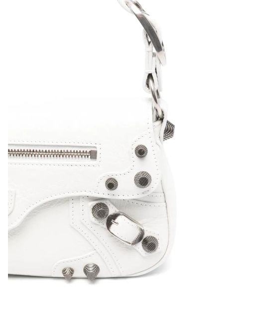Balenciaga White Small Le Cagole Sling Shoulder Bag