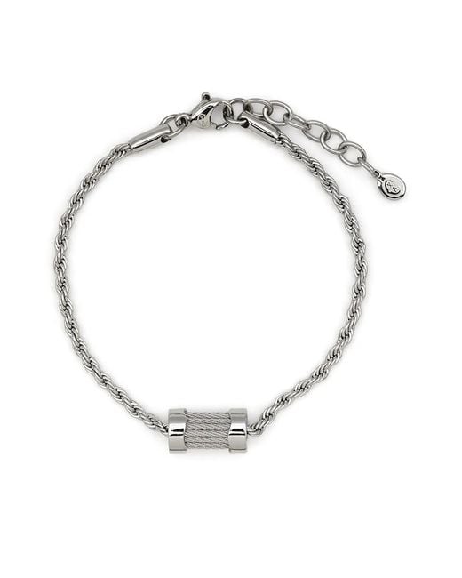 Charriol Metallic Forever Waves Charm Bracelet