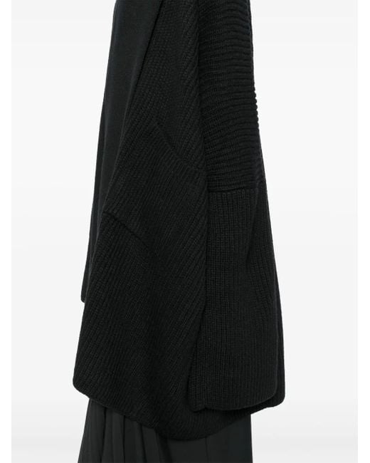 Yohji Yamamoto Gelaagd Vest in het Black