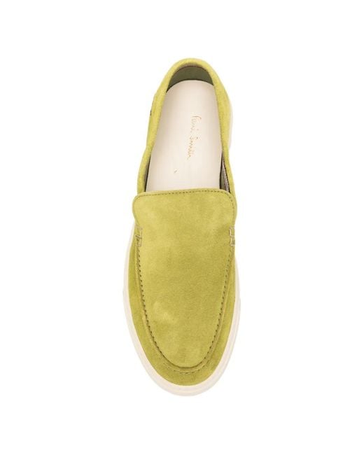 Paul Smith Yellow Mocassins Simeon En Daim for men