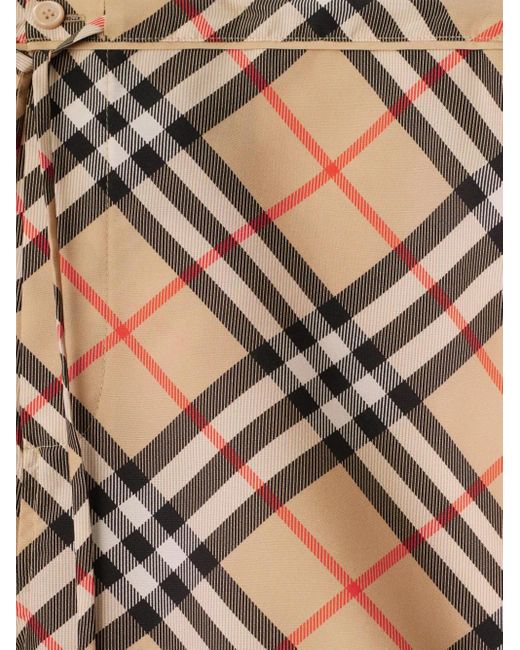 Burberry Natural Short Shorts