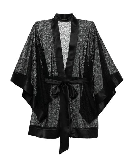 Kiki de Montparnasse Black Petite Fleur Robe