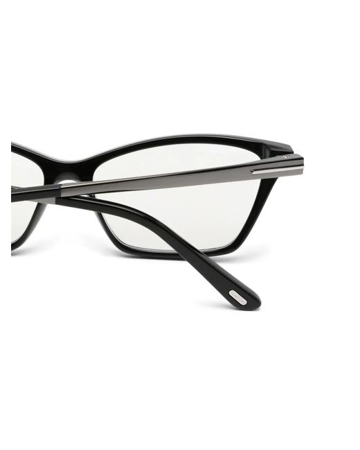 Tom Ford Black Square-Frame Glasses