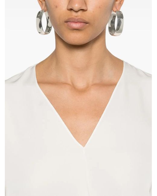 Theory White Hidden Slit Bl.Moder