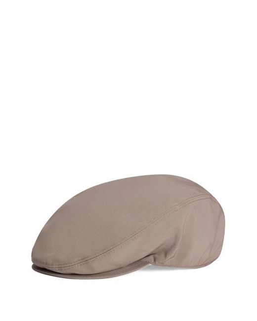 Dolce & Gabbana Gray Logo-Detail Flat Cap for men