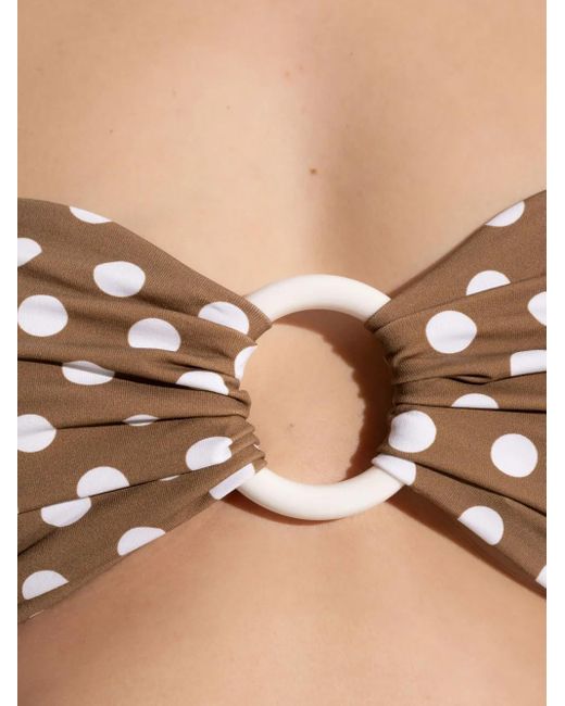 Marysia Swim ドット ビキニ Brown