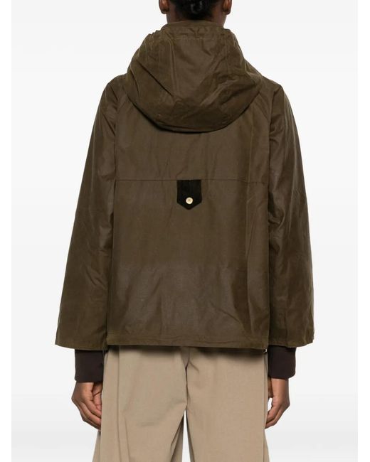 Barbour Green Willowmere Waxed Jacket