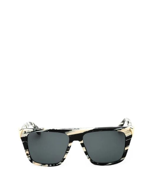 Roberto Cavalli Gray Square-Frame Sunglasses