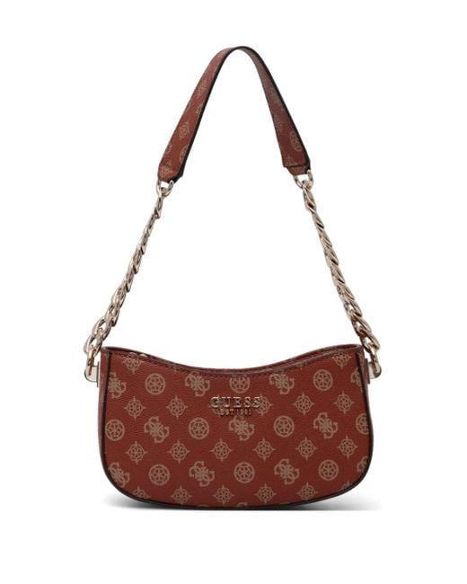 Guess Brown Evelune Tote Bag