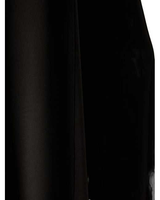 Joseph Ribkoff Black Pintuck-Detail Palazzo Pants