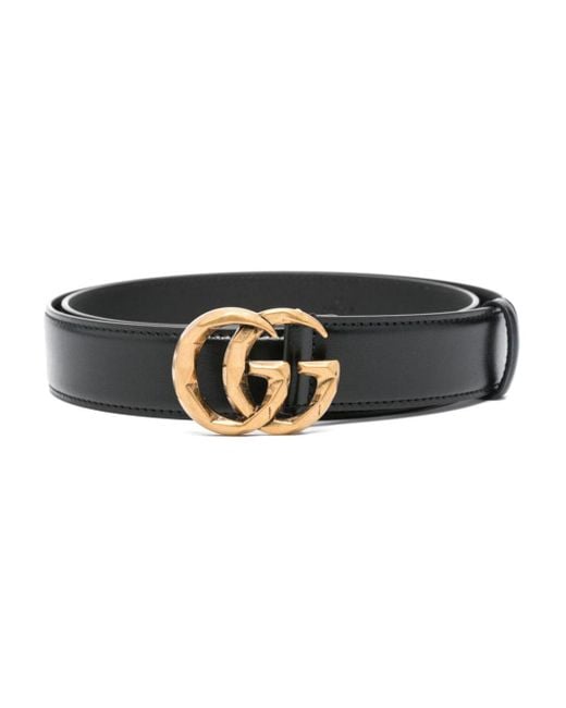 Gucci Black Gg Marmont Belt for men