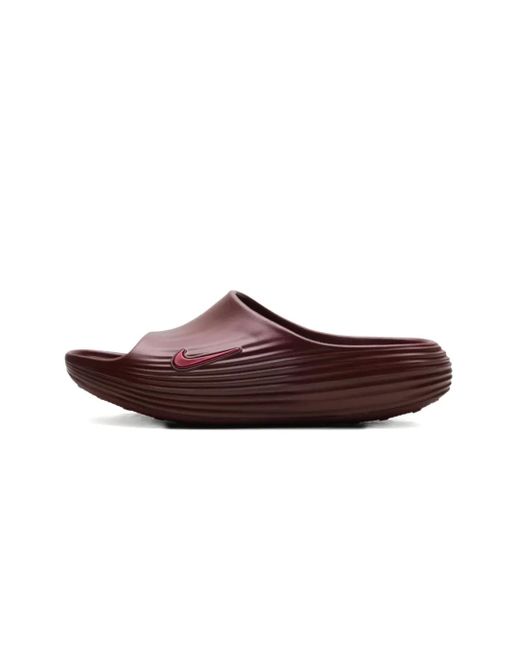 Nike Brown Reactx Rejuven8 "Team" Slides for men