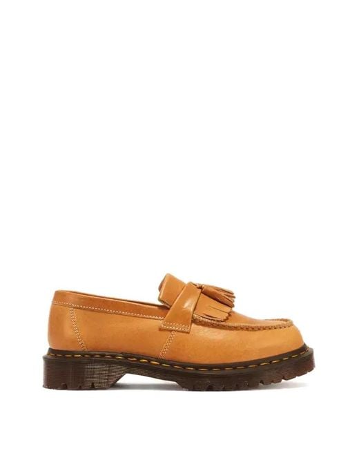 Dr. Martens Brown Adrian Leather Loafers for men