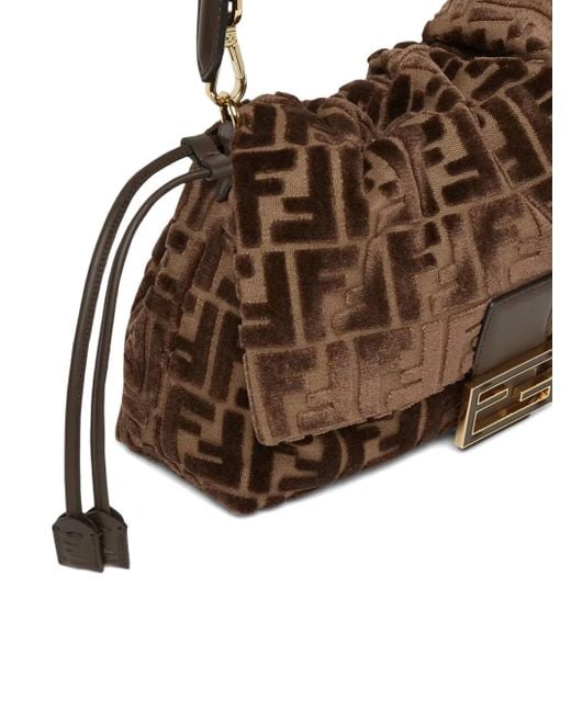 Borsa A Spalla Mamma Media di Fendi in Brown