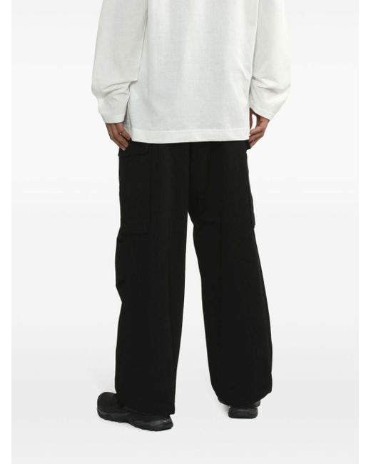 Pantalon ample à poches cargo Y's Yohji Yamamoto pour homme en coloris Black