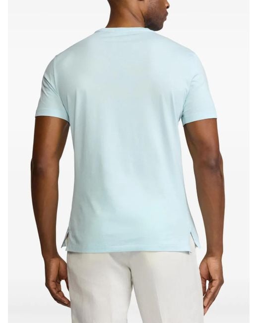 メンズ Ralph Lauren コットン Tシャツ Blue
