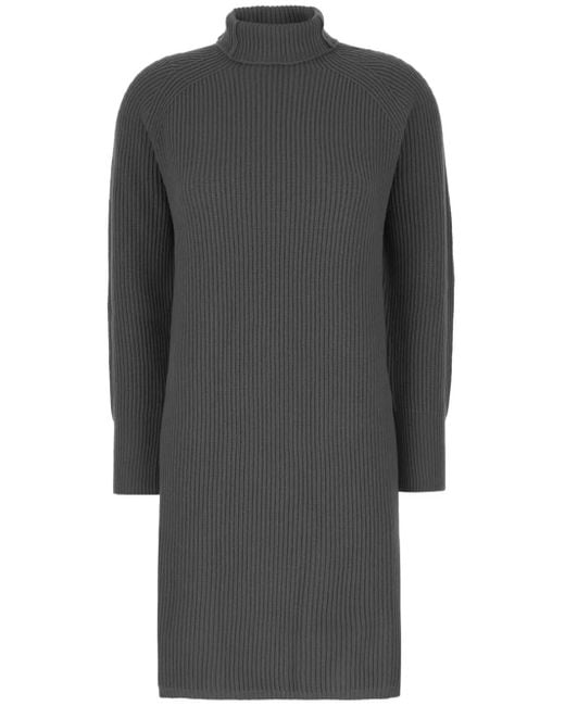 Max Mara Gray Ebridi Midi Dress
