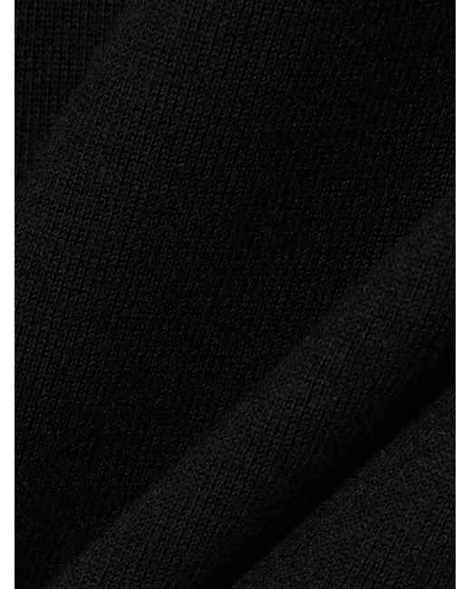 Lacoste Black Logo-Patch T-Shirt for men